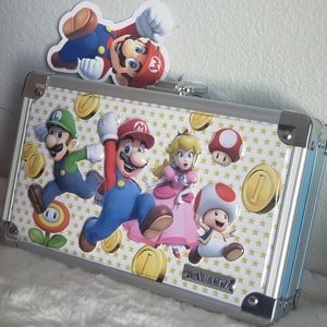 Vaultz Super Mario lock and key box Embossed